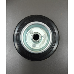 Колесо для тачок і платформ лита гума 100/30- 50 мм, голчастий підшипник