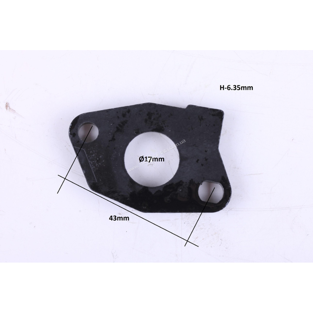 Прокладення карбюратора бензинового двигуна ТАТА - P65F текстоліт