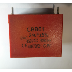 Конденсатор CBB61 24 mF бензогенератора ET-950 JIANTAI